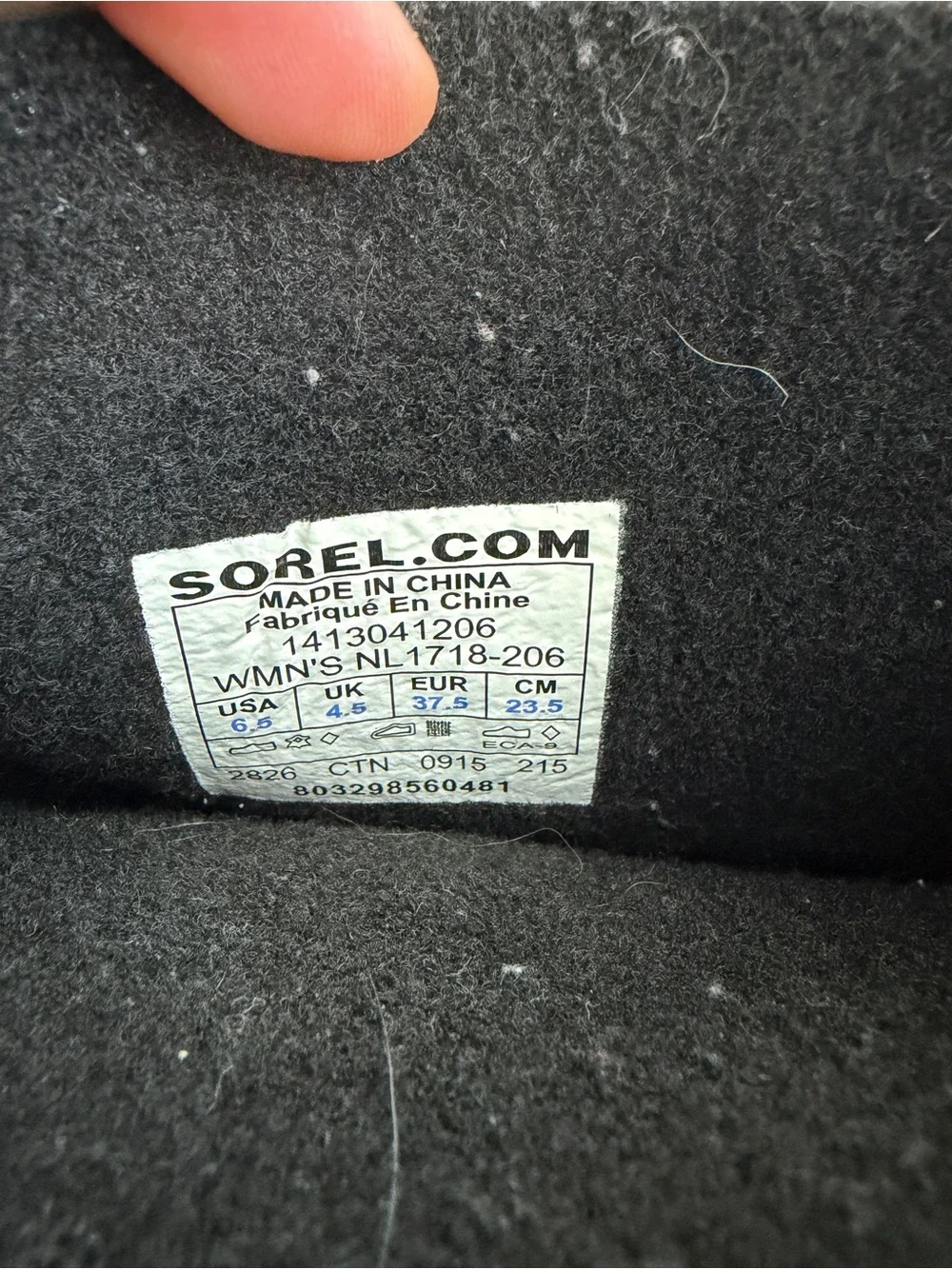 Sorel Brown and Black Waterproof Lace-Up Snow/Rain Boots